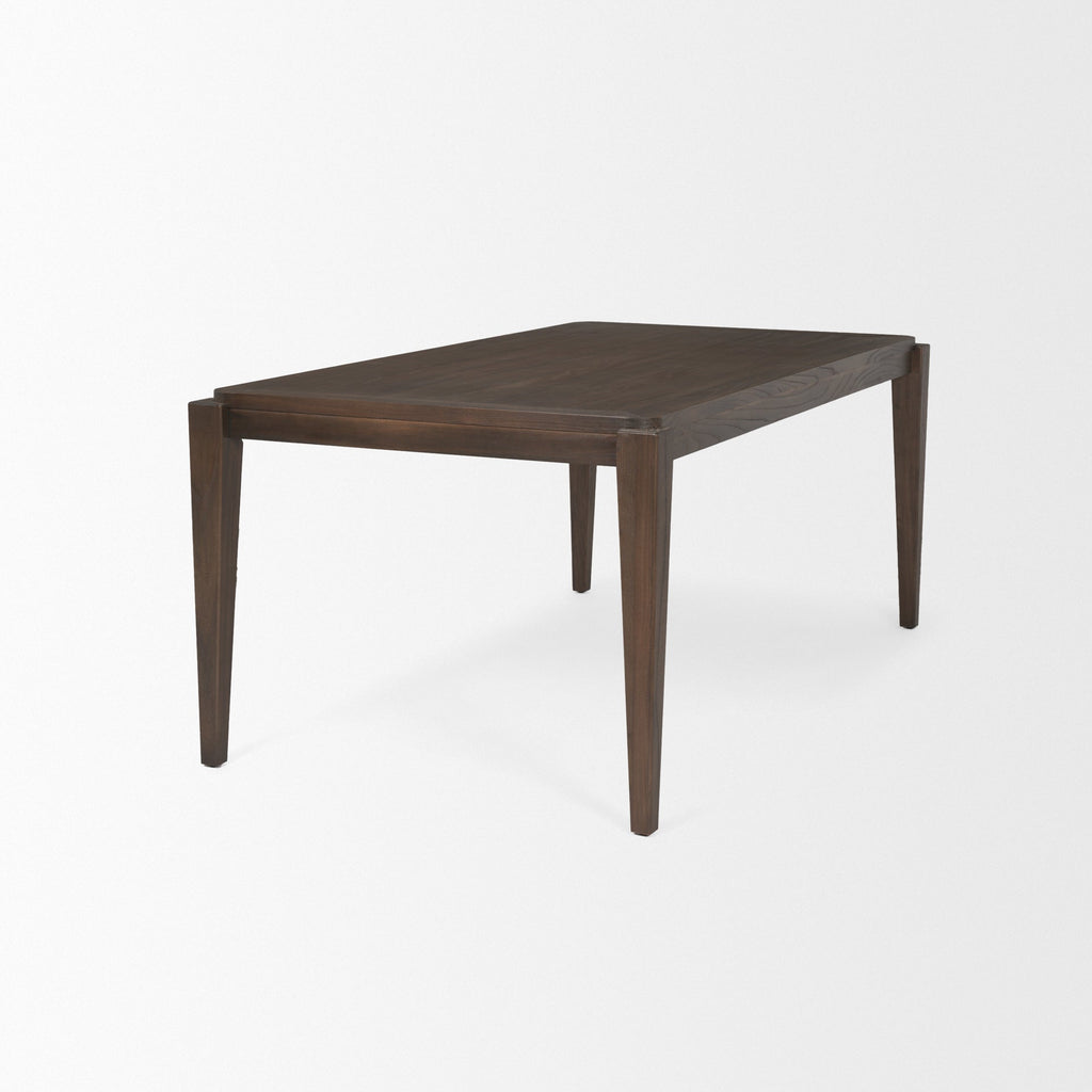 Mercana Teva 72" x 39" x 30" MDF + Veneer Dining Table