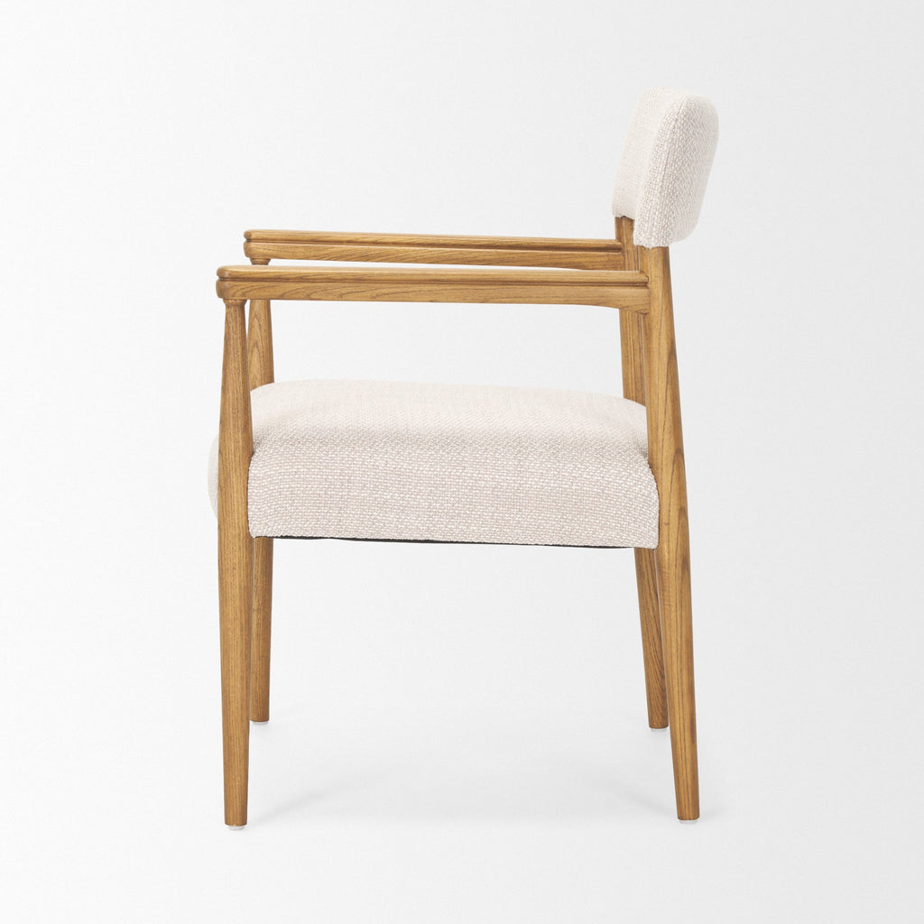 Mercana Toni 22.4" x 24.6" x 33.7" Solid Wood Dining Chair