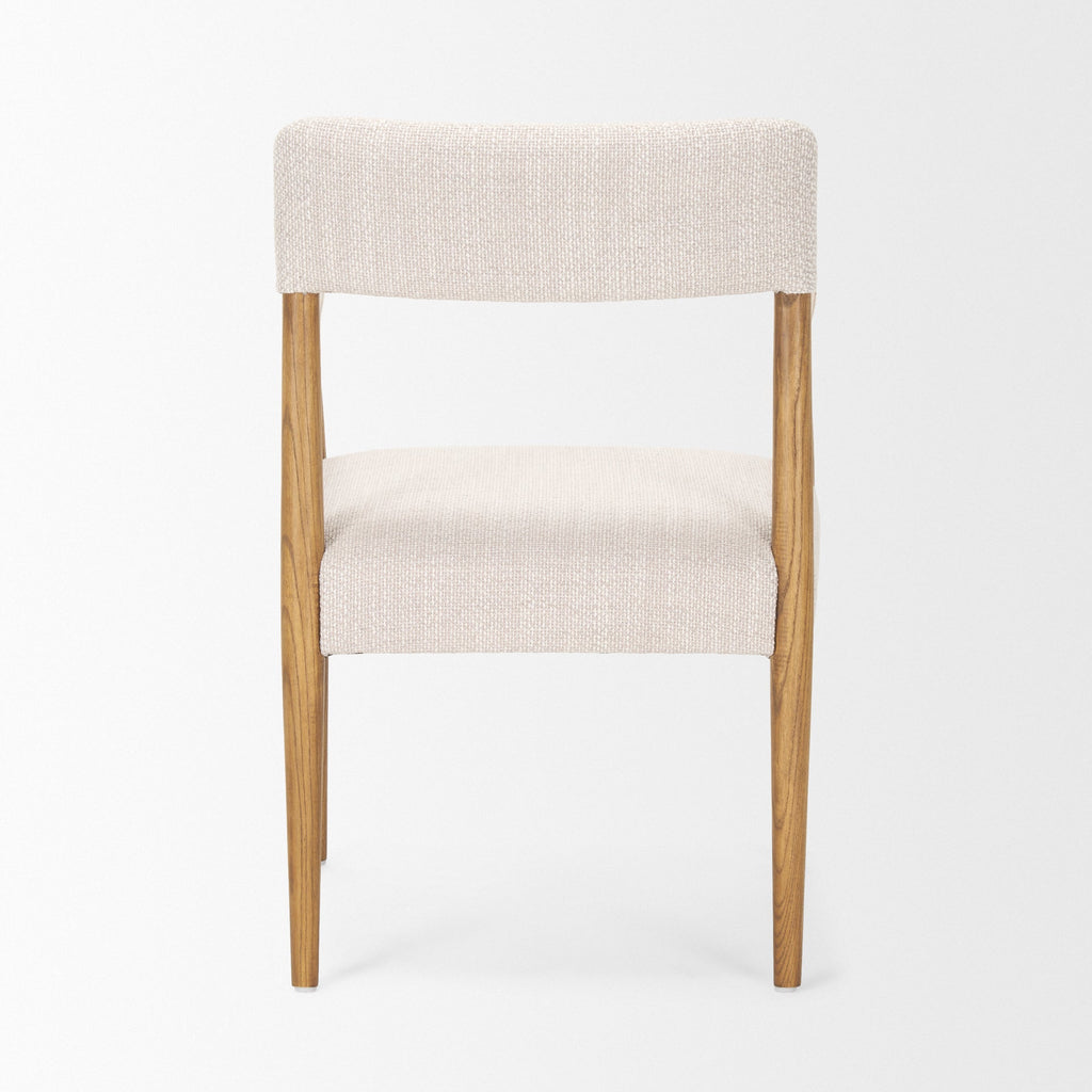 Mercana Toni 22.4" x 24.6" x 33.7" Solid Wood Dining Chair