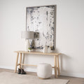 Mercana Sekou 66" x 16" x 30.8" Solid Wood Console Table