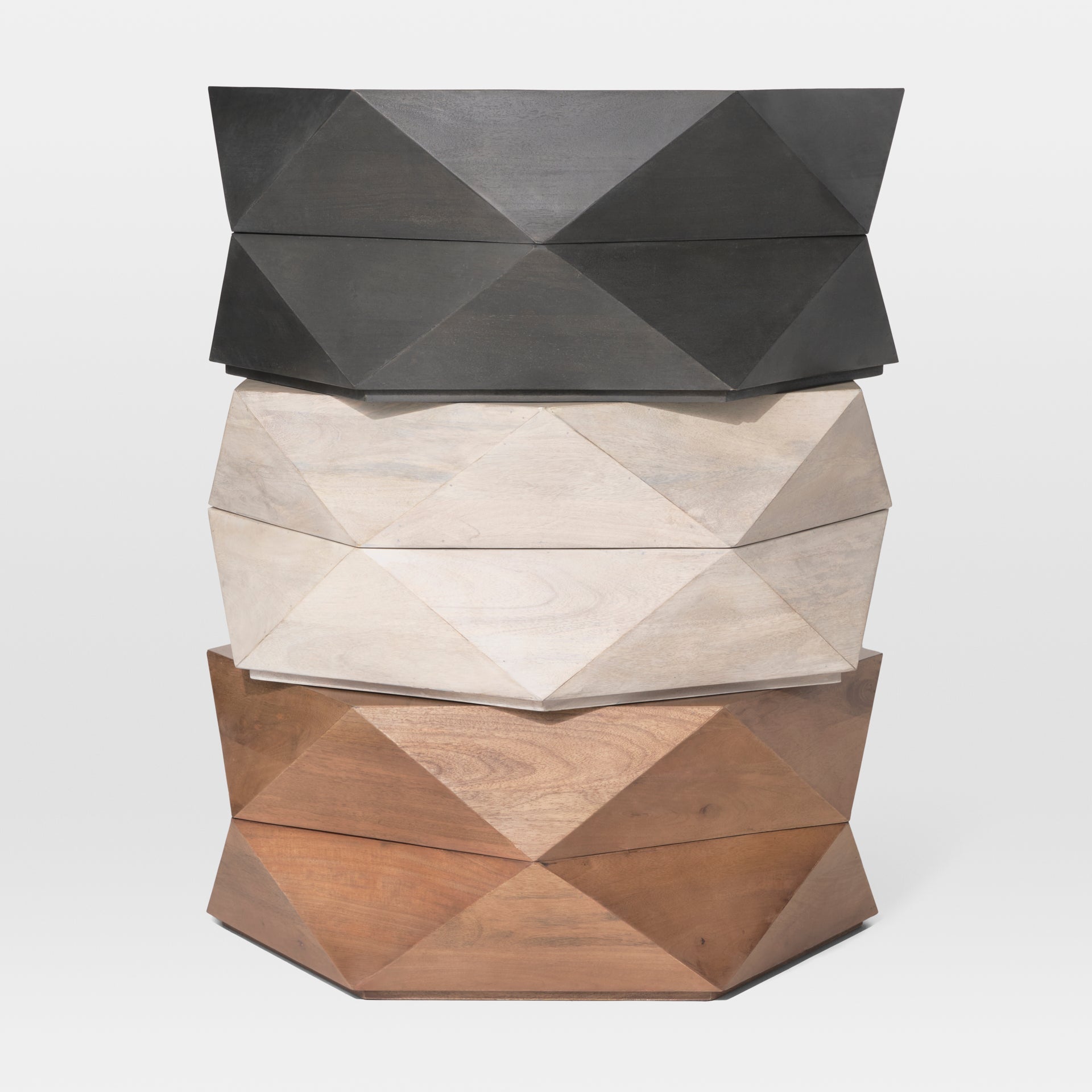 Mercana Arreto 36" x 36" x 15" Solid Wood Coffee Table