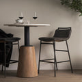 Mercana Kavalan 17.3" x 20.9" x 33.5" Metal Stool