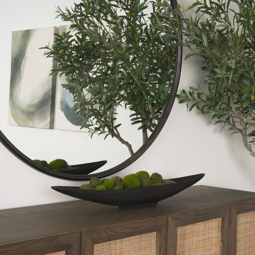 Mercana Piero 31.5" x 5" x 4" Metal Bowl