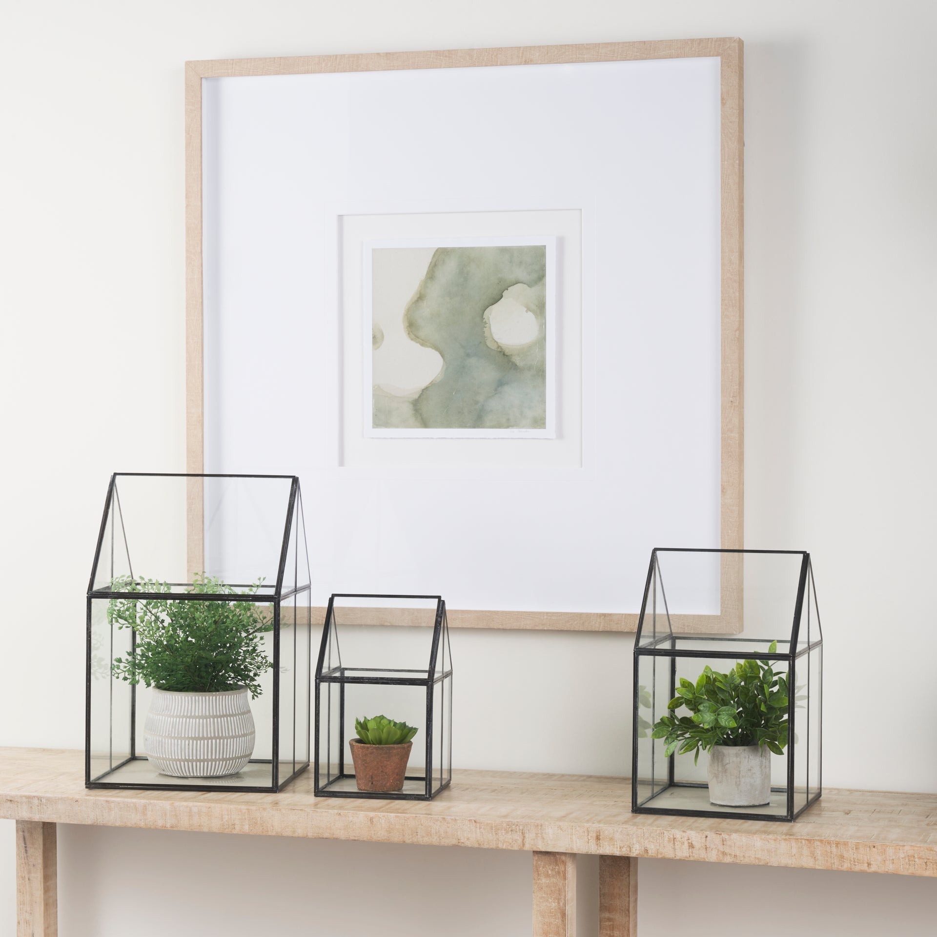 Mercana Sikes 10" x 10" x 16.1" Glass Box
