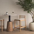 Mercana Sam 20.3" x 21.3" x 33.8" Solid Wood Stool