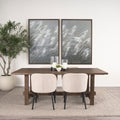 Mercana Suke 84" x 42" x 30" Solid Wood Dining Table