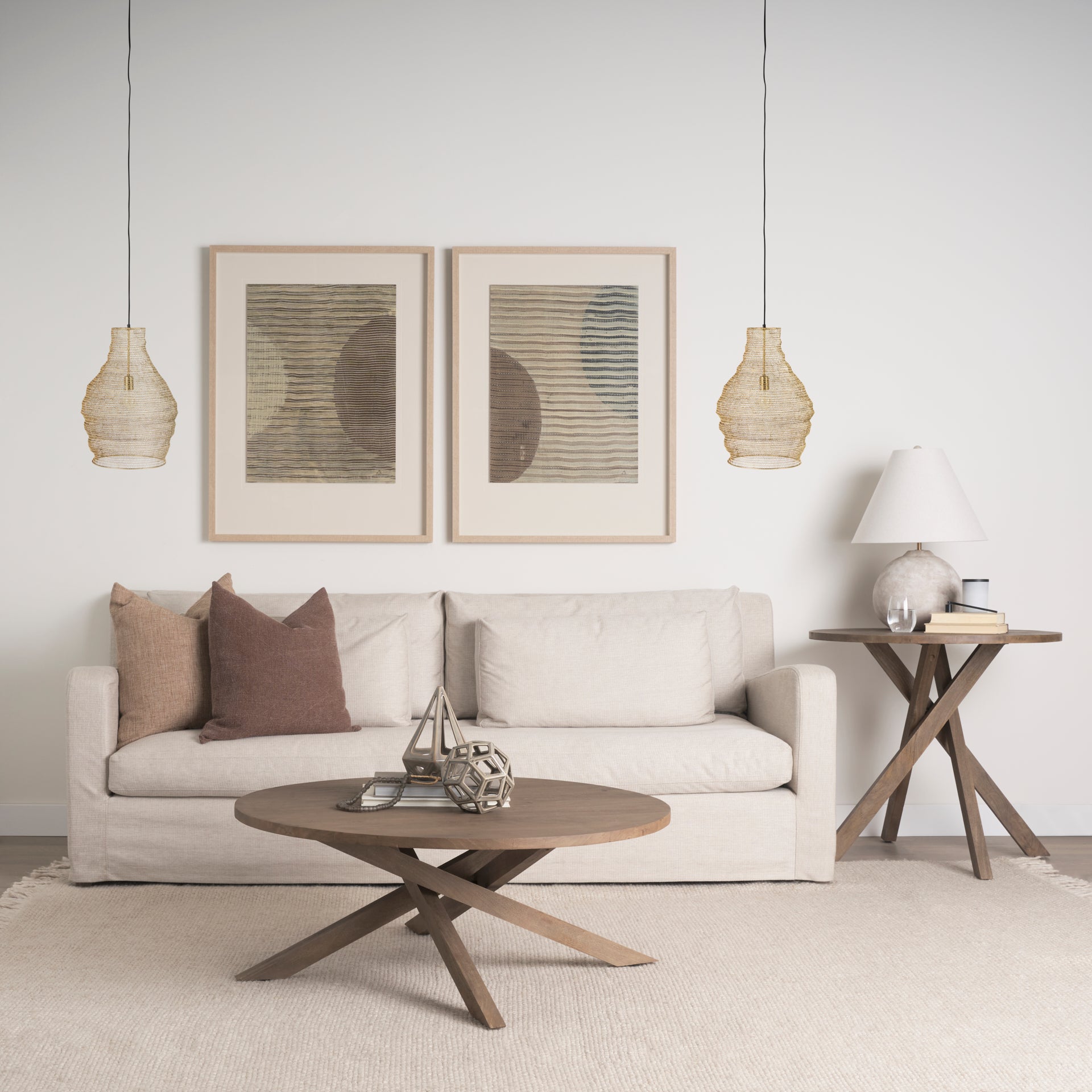 Mercana Halyco 16" x 16" x 20" Pendant Lighting