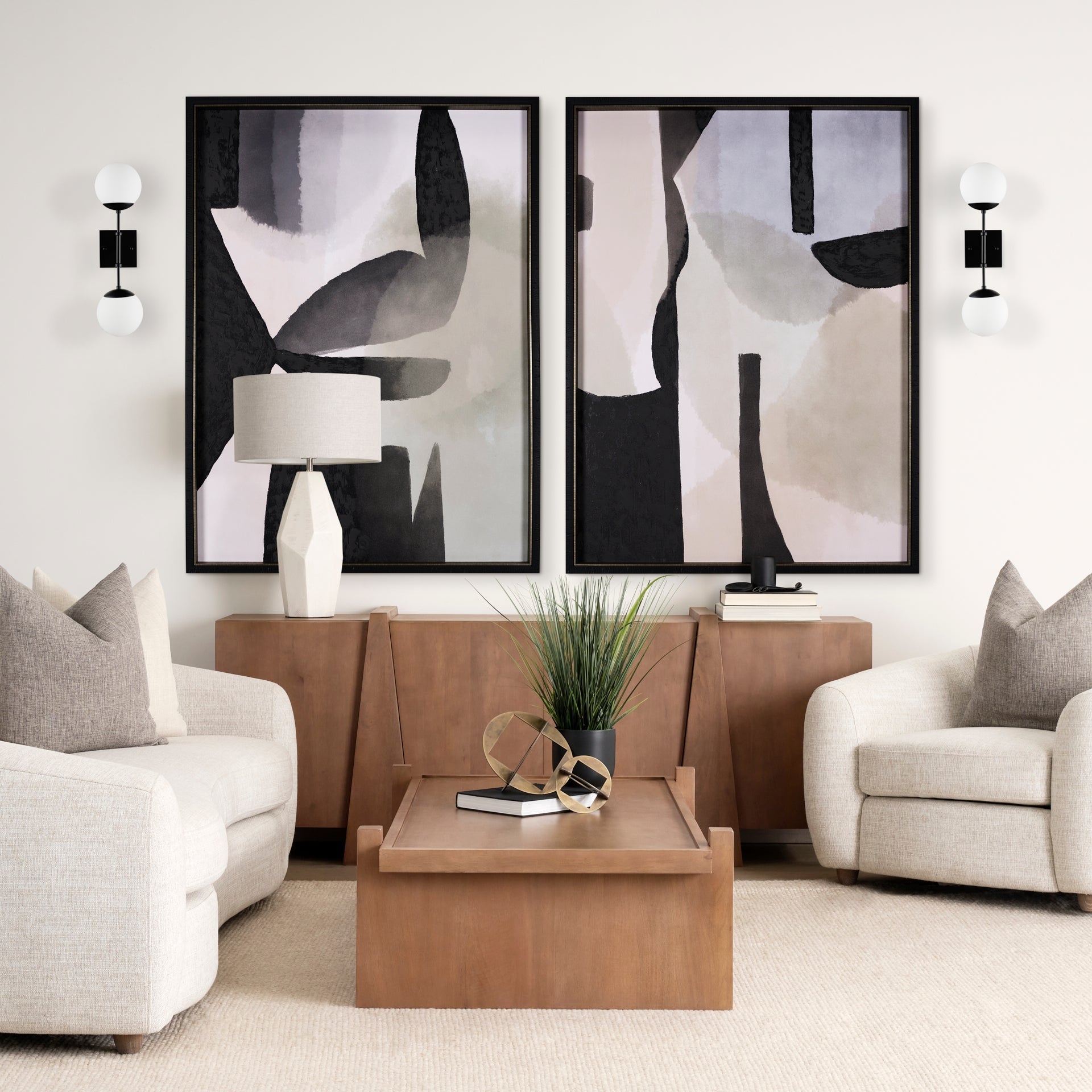Mercana Edie 22" x 7.5" x 6" Metal Wall Sconce