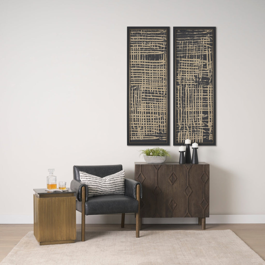 Mercana Satima 16" x 16" x 22" Metal Side Table