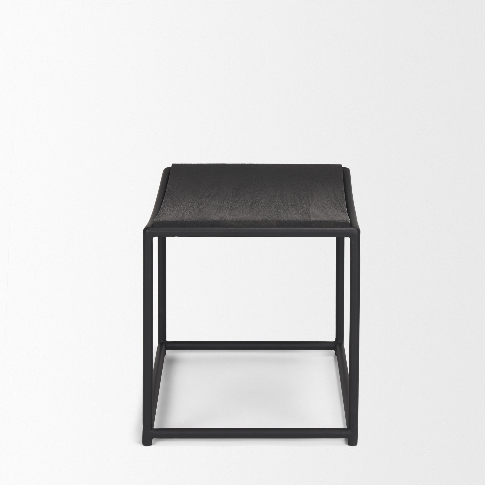 Mercana Taniel 23.3" x 16" x 17" Solid Wood Stool