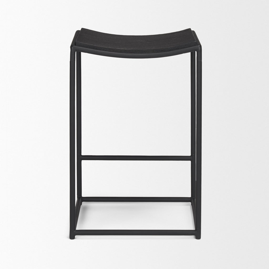 Mercana Taniel 18" x 16" x 27.3" Solid Wood Stool