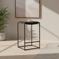 Mercana Taniel 18" x 16" x 27.8" Leather Stool