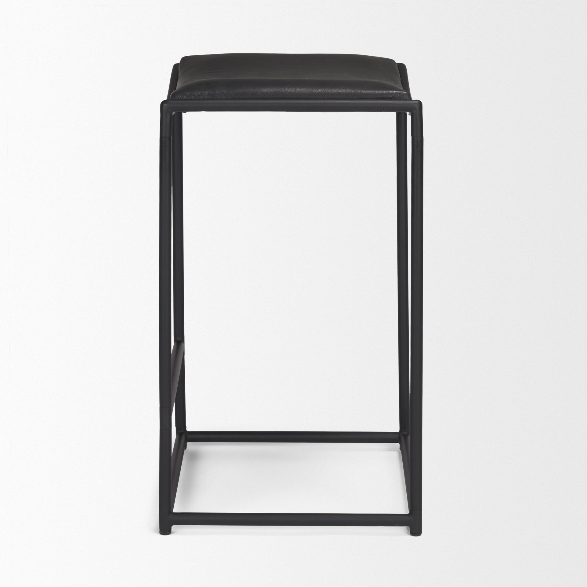 Mercana Taniel 18" x 16" x 27.8" Leather Stool