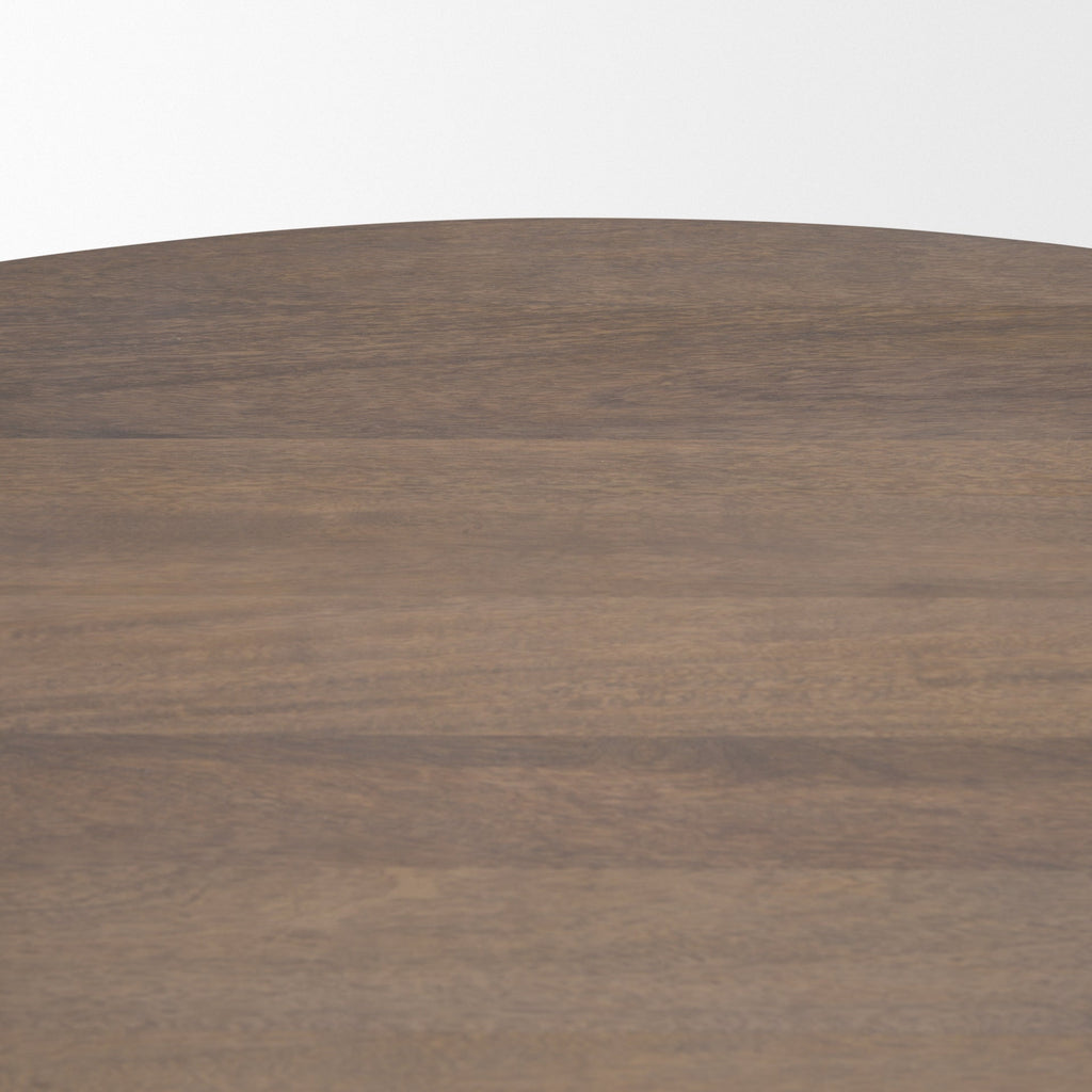 Mercana Jennings 60" x 60" x 29.5" Solid Wood Dining Table