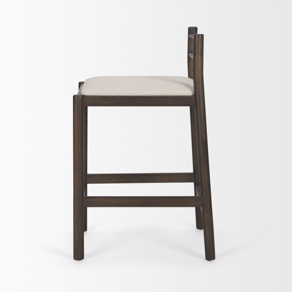 Mercana Sam 20.3" x 21" x 33.4" Fabric Stool