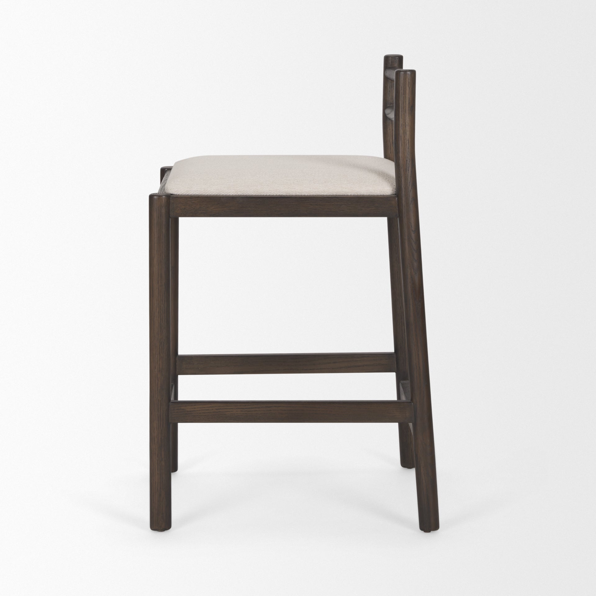 Mercana Sam 20.3" x 21" x 33.4" Fabric Stool