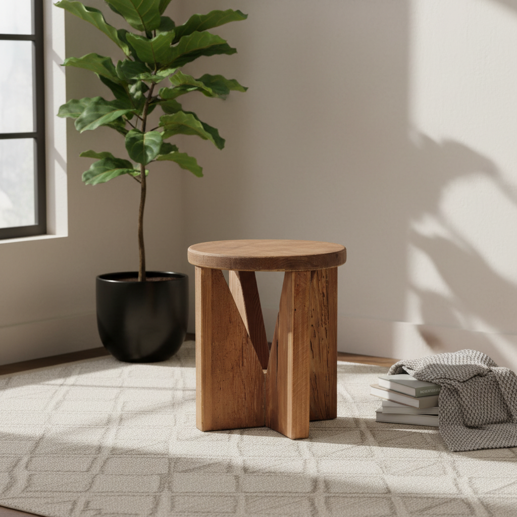 Mercana Tahlia 16" x 16" x 18" Stool
