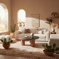 Mercana Tuscon 35.5" x 35.5" x 14" Coffee Table