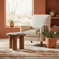 Mercana Tucson 23.5" x 23.5" x 18" Side Table