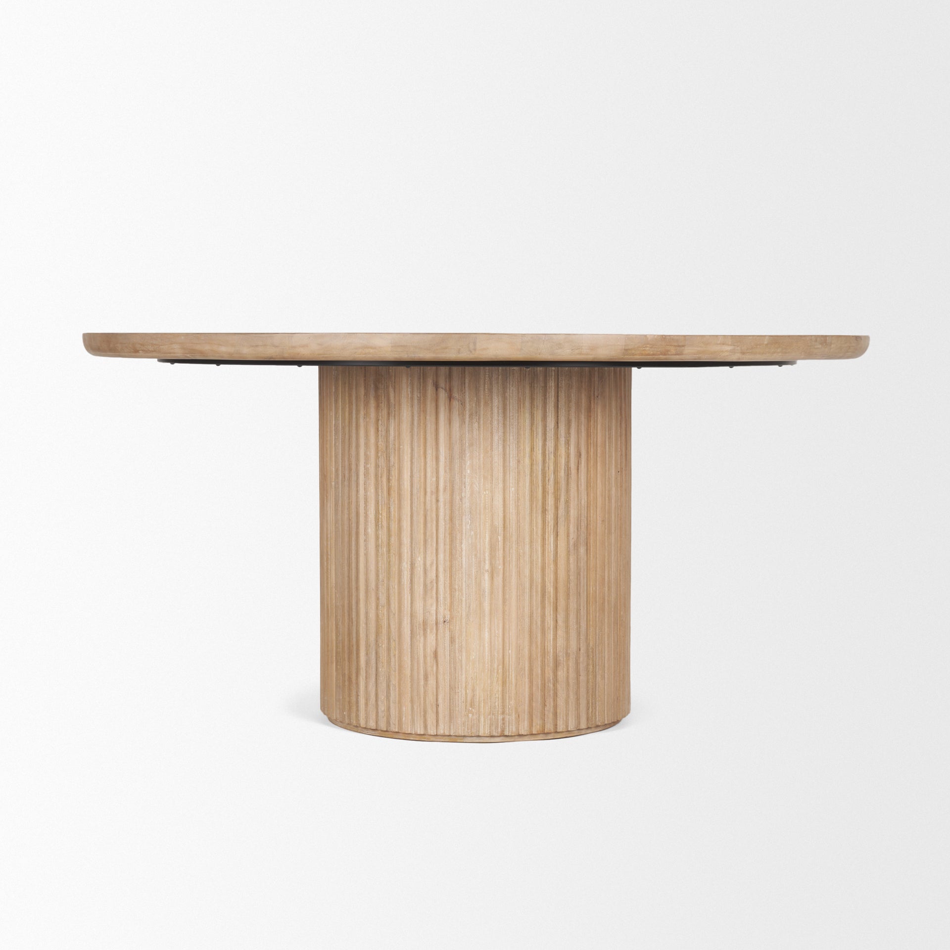 Mercana Terra 60" x 60" x 30" Solid Wood Dining Table