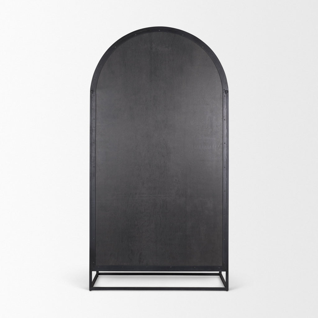 Mercana Sloan 42" x 18.5" x 80" Wood Display Cabinet