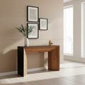 Mercana Tabor 47" x 16" x 31" Solid + Manufactured Wood Console Table