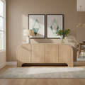 Mercana Sorina 72" x 16" x 30" Solid Wood Sideboard
