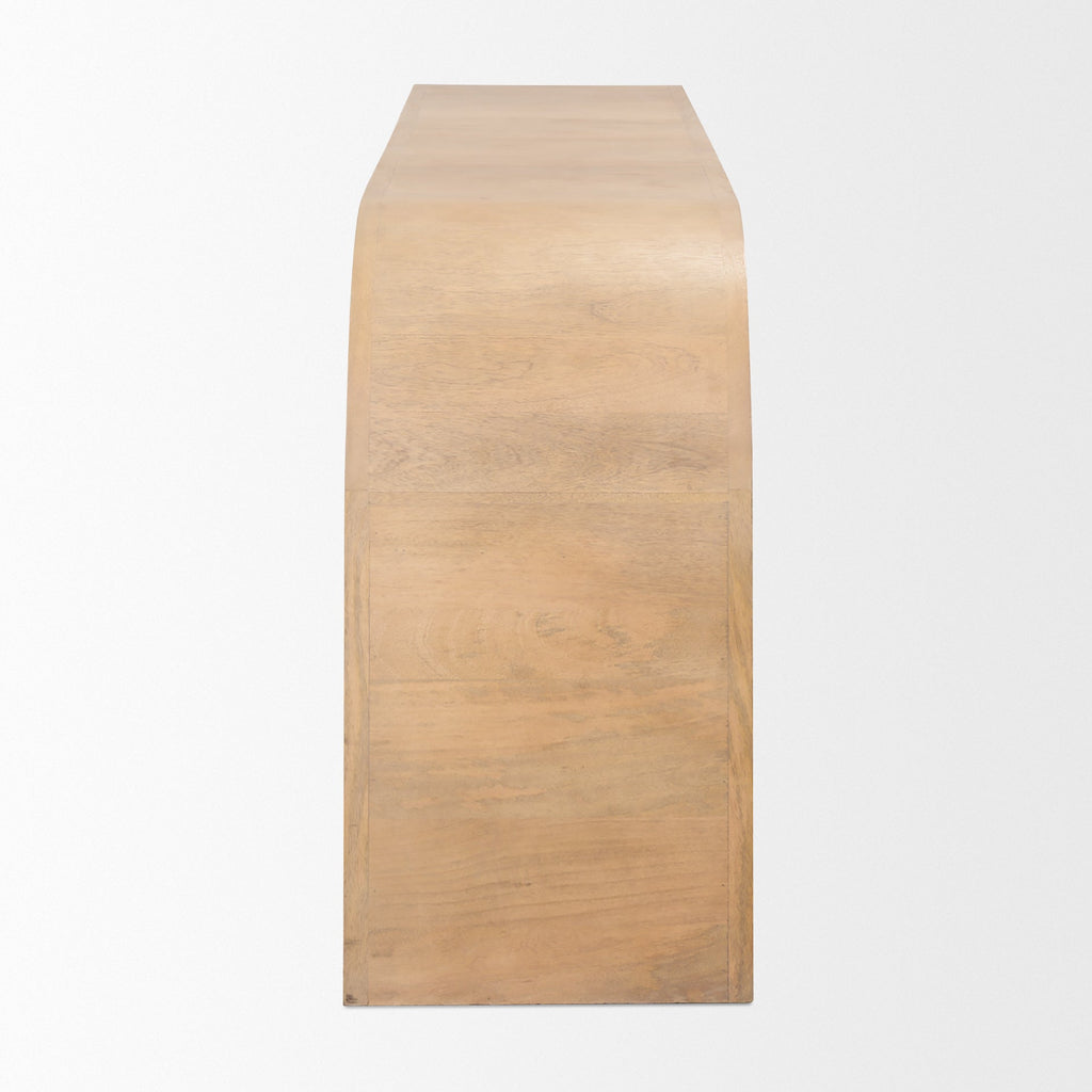 Mercana Sorina 72" x 16" x 30" Solid Wood Sideboard
