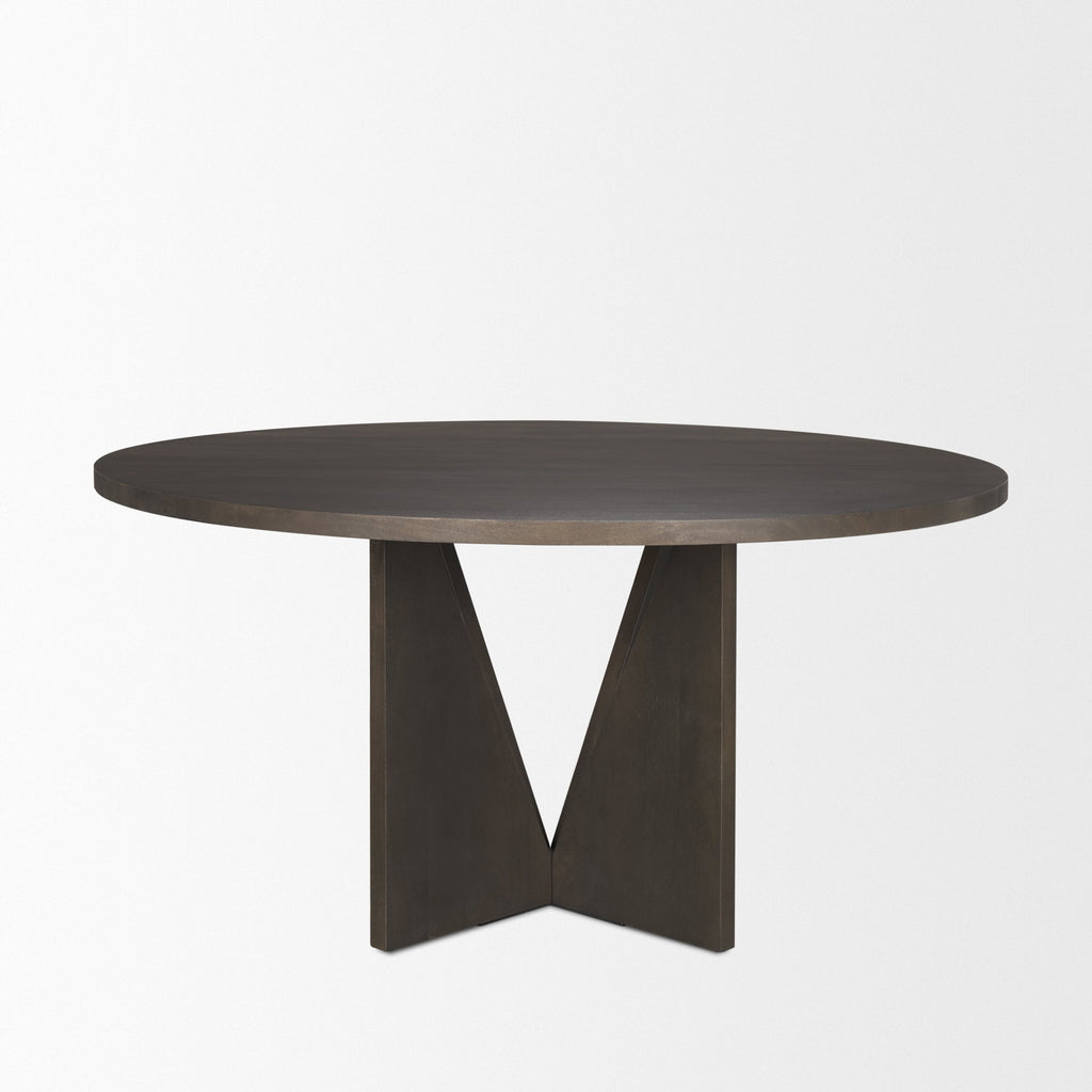 Mercana Tarro 60" x 60" x 30" Solid Wood Dining Table