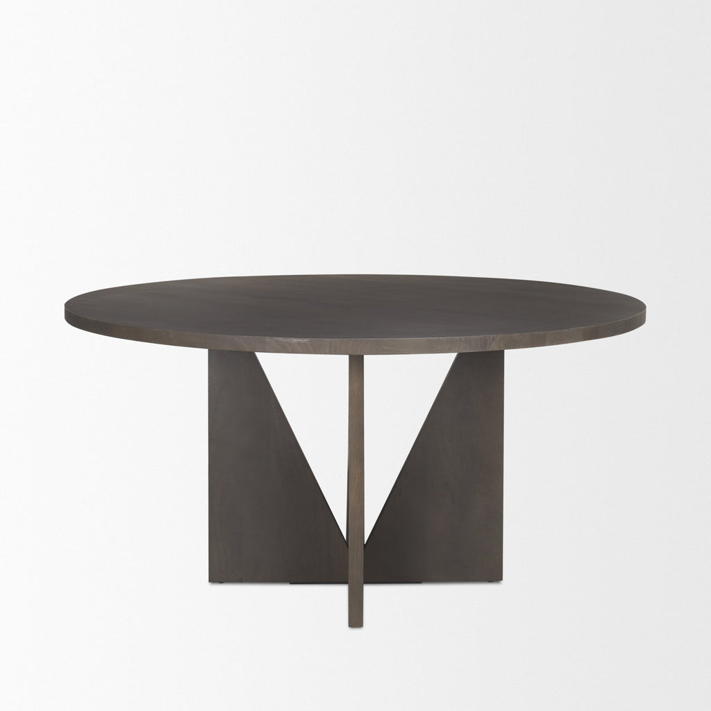 Mercana Tarro 60" x 60" x 30" Solid Wood Dining Table