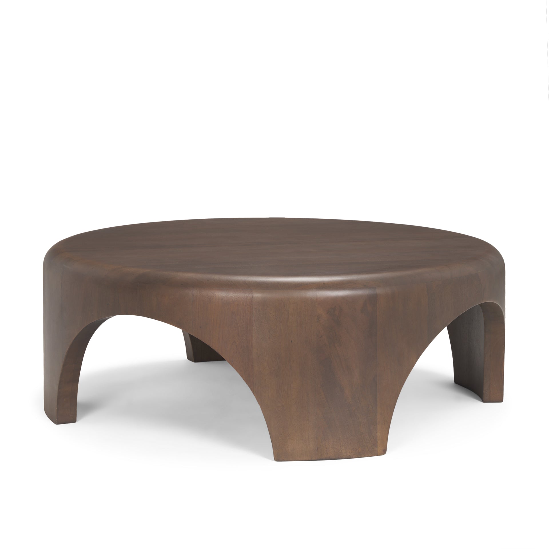 Mercana Shima 45" x 45" x 16" Solid Wood Coffee Table