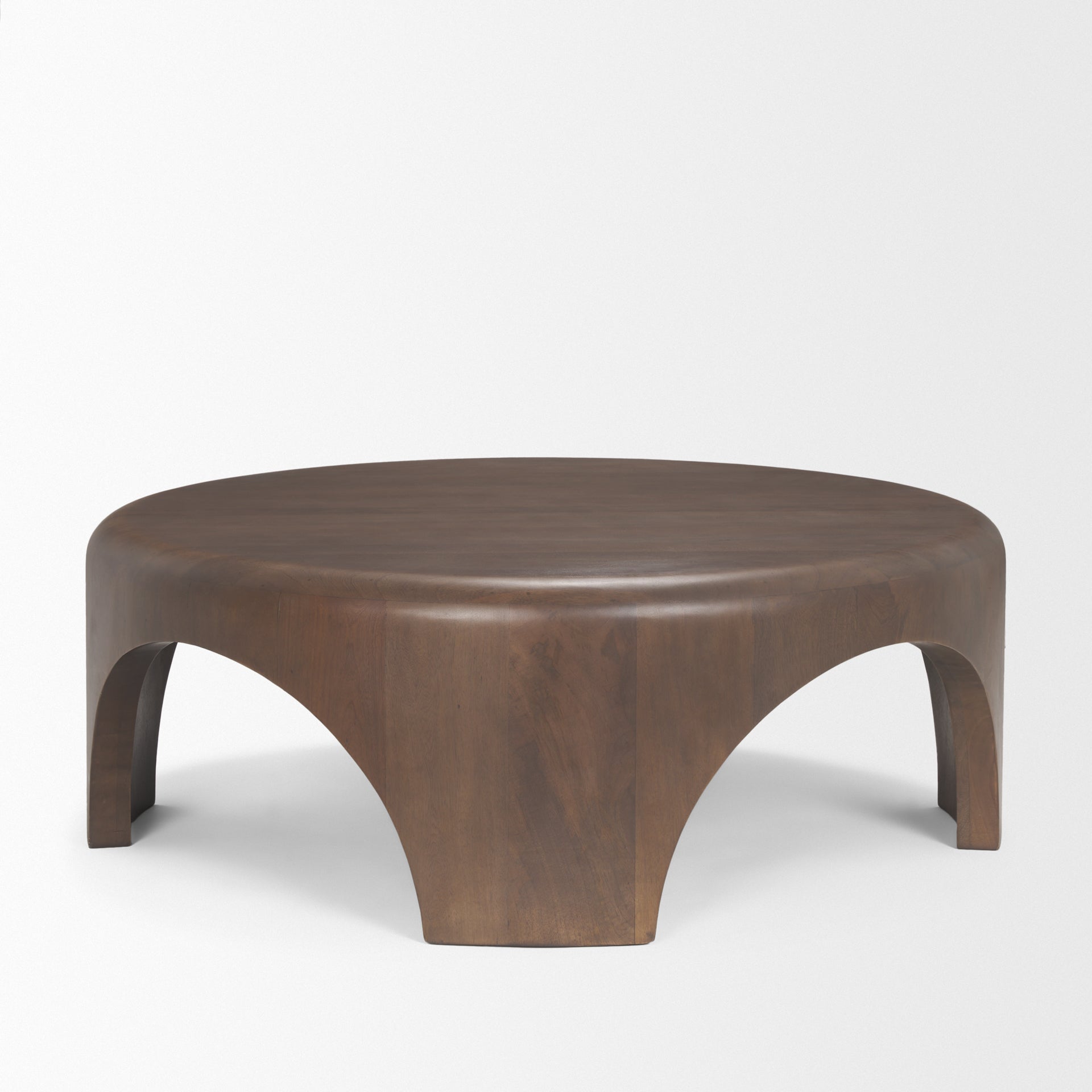 Mercana Shima 45" x 45" x 16" Solid Wood Coffee Table