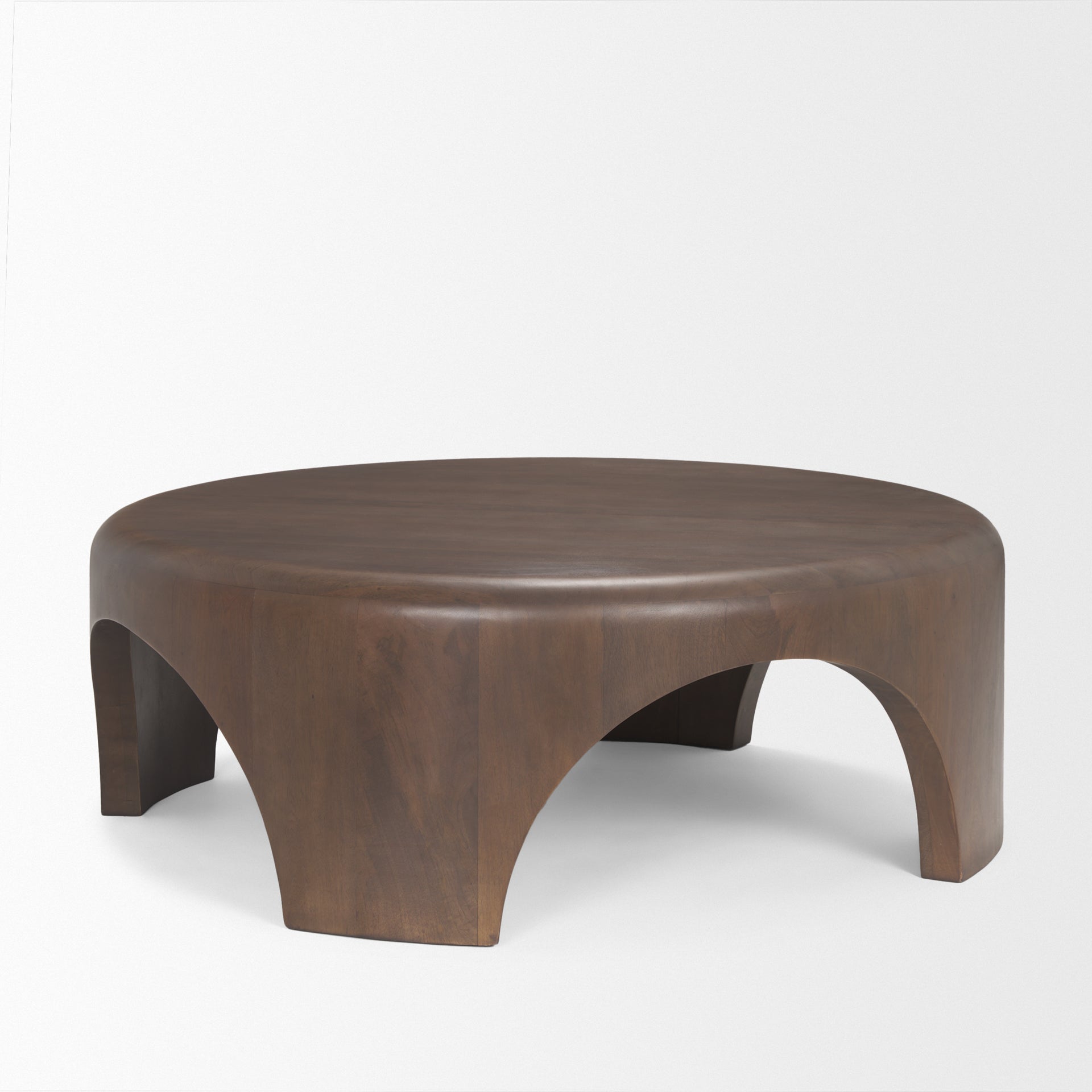 Mercana Shima 45" x 45" x 16" Solid Wood Coffee Table