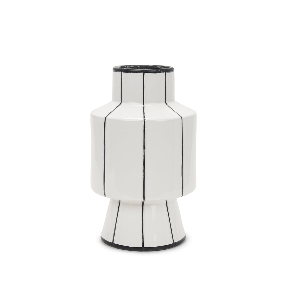 Mercana Dinah 8.1" x 8.1" x 13" Ceramic Vase