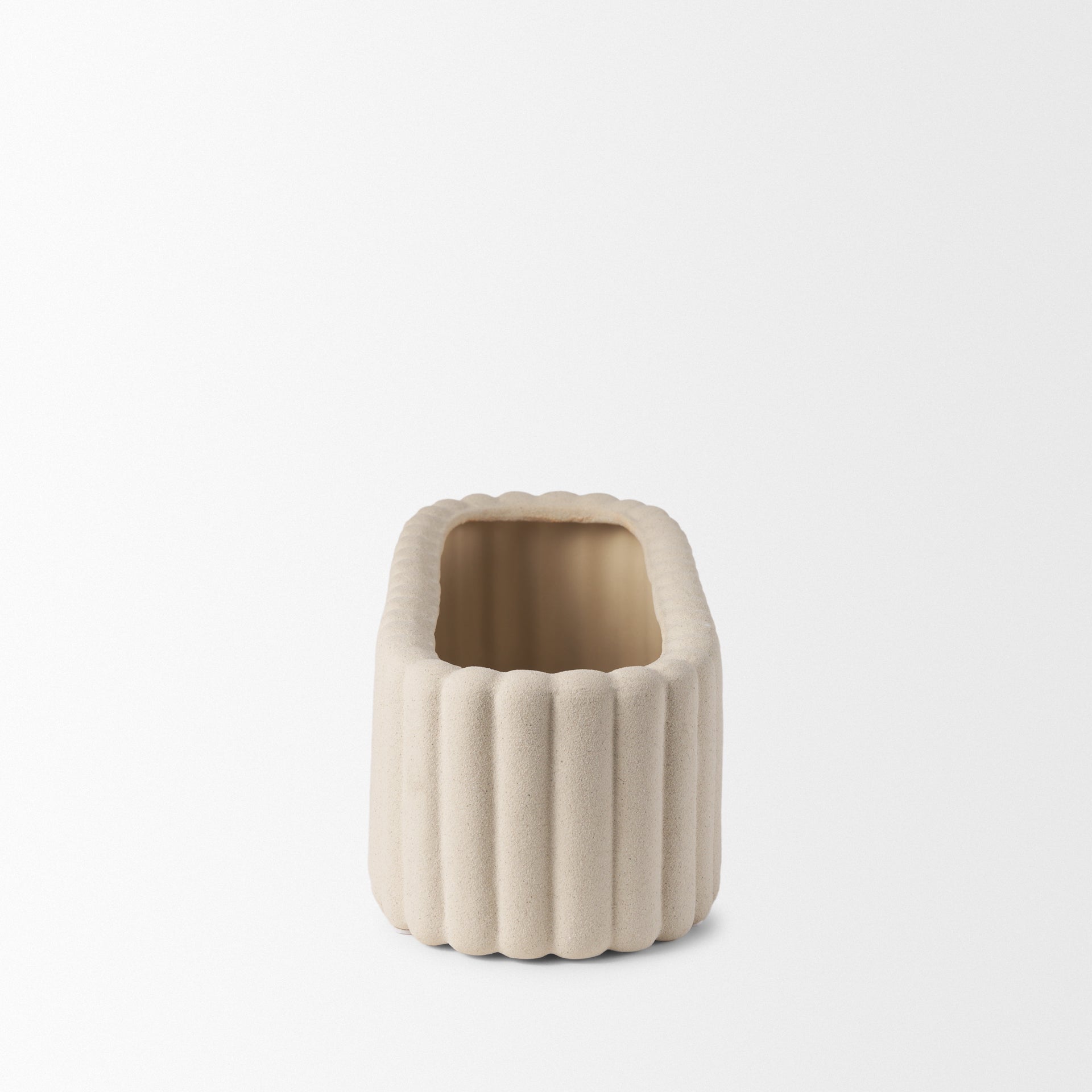 Mercana Mira 18.9" x 7.5" x 5.9" Ceramic Vase