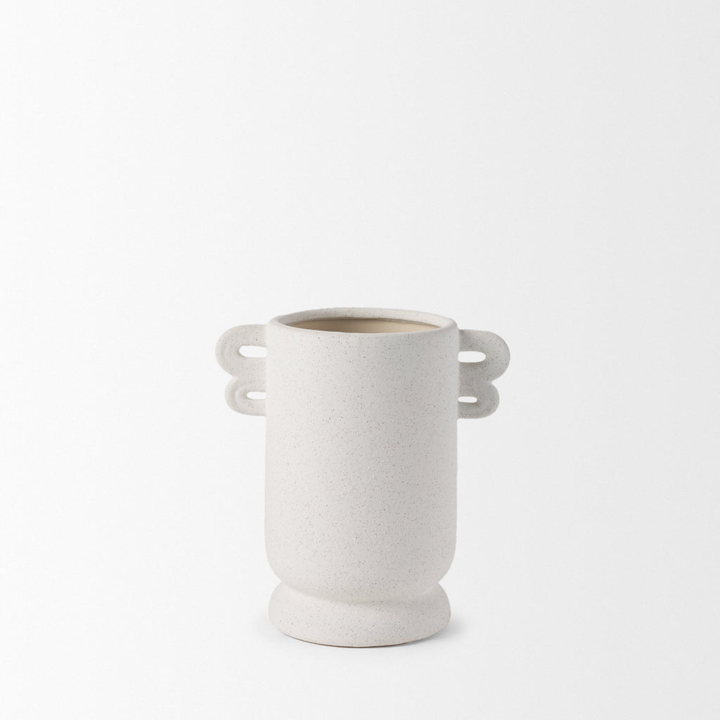 Mercana Dylan 6.3" x 9.5" x 10" Ceramic Vase