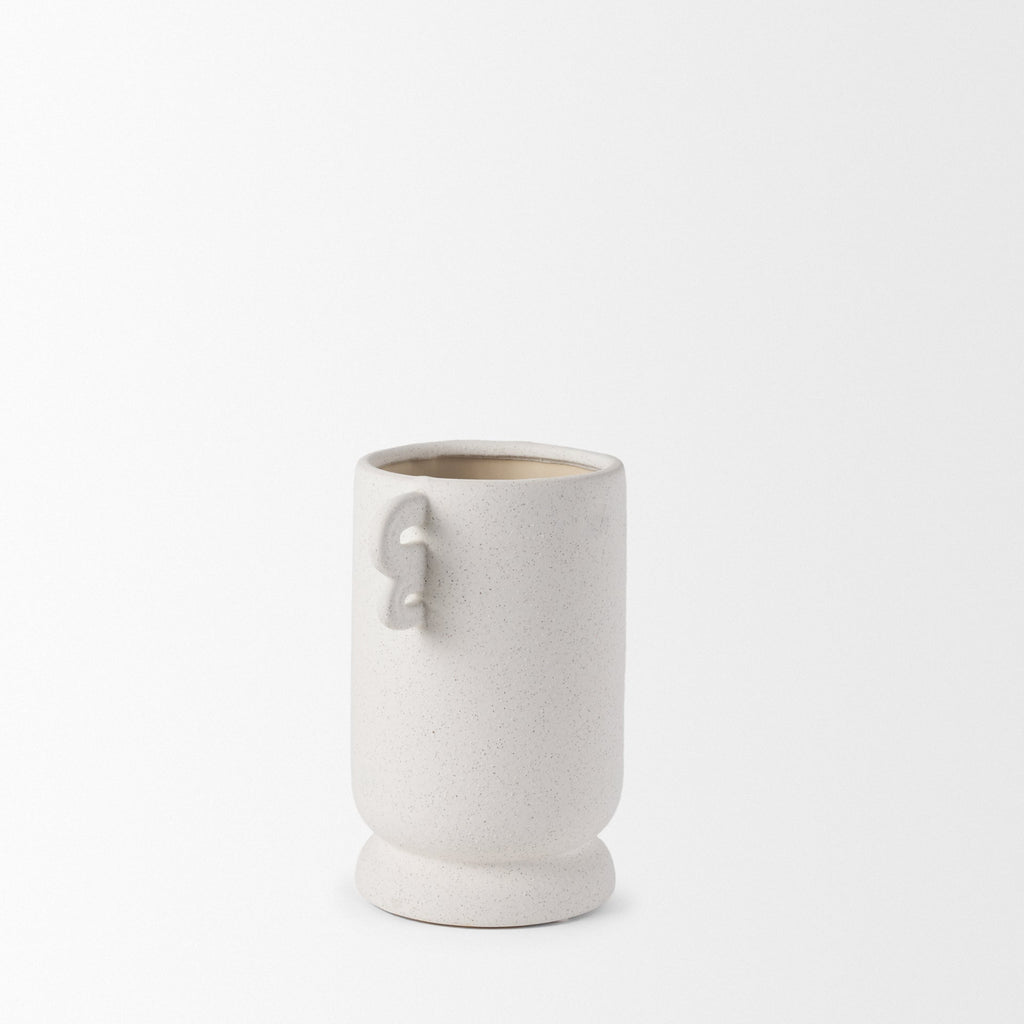 Mercana Dylan 6.3" x 9.5" x 10" Ceramic Vase