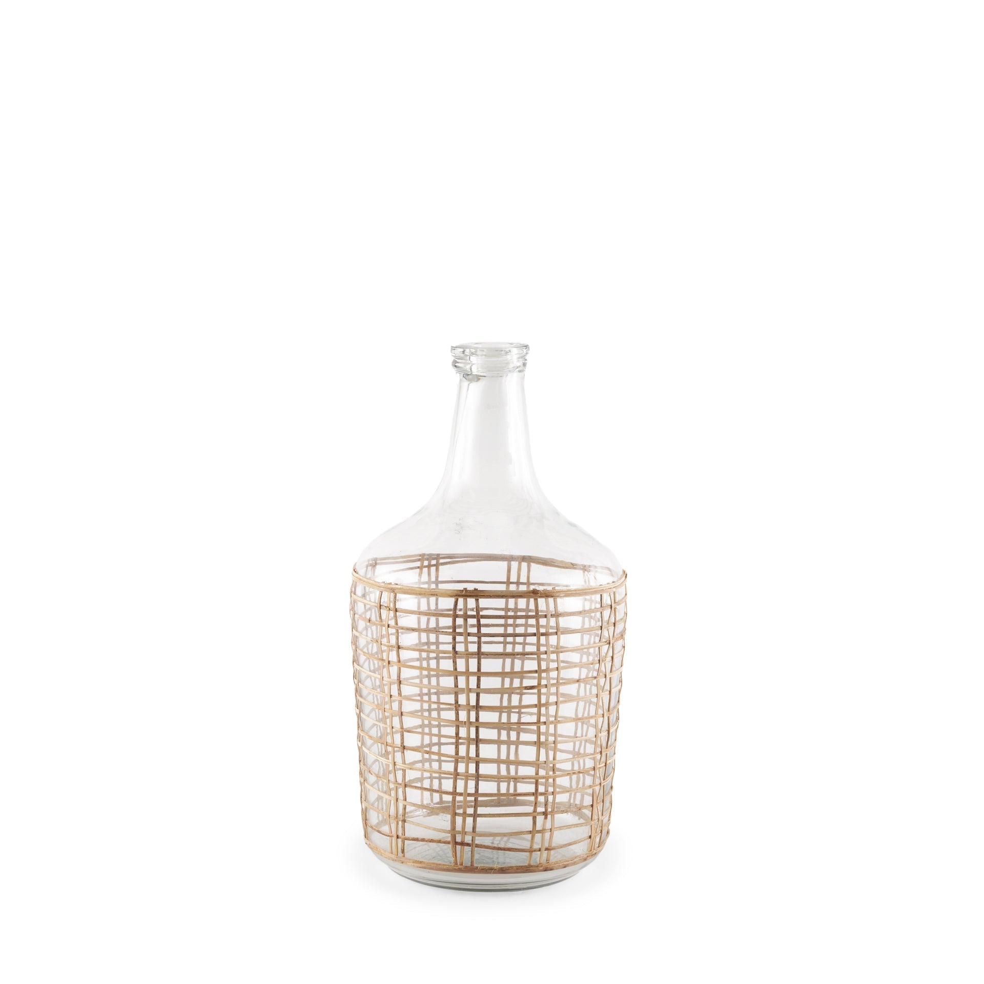 Mercana Troian 7.5" x 7.5" x 14.5" Glass Decorative Object