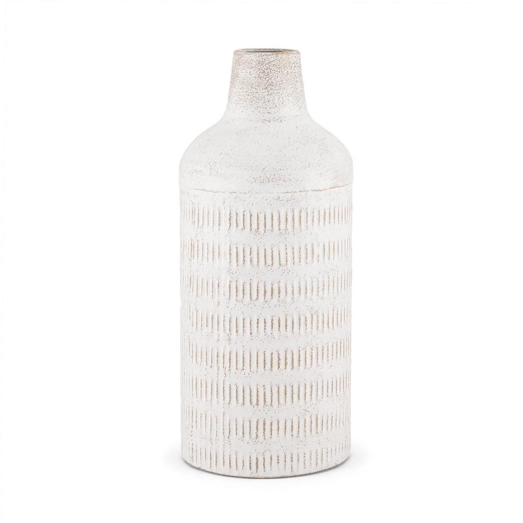 Mercana Tisha 5.9" x 5.9" x 14.2" Metal Vase