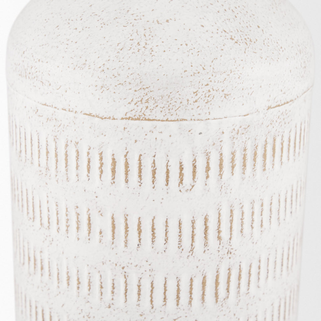 Mercana Tisha 5.9" x 5.9" x 14.2" Metal Vase