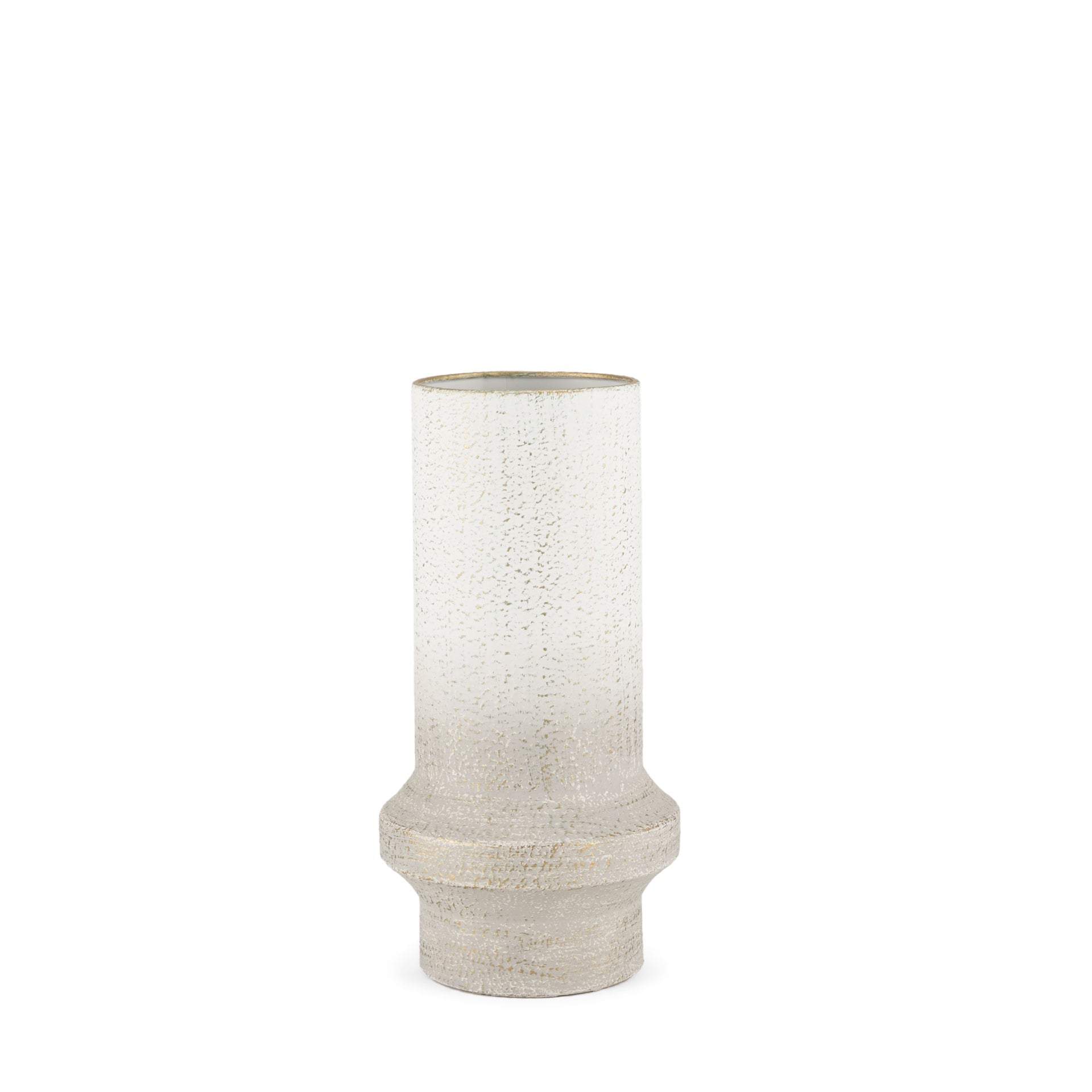 Mercana Tovah 6.7" x 6.7" x 13.2" Metal Vase
