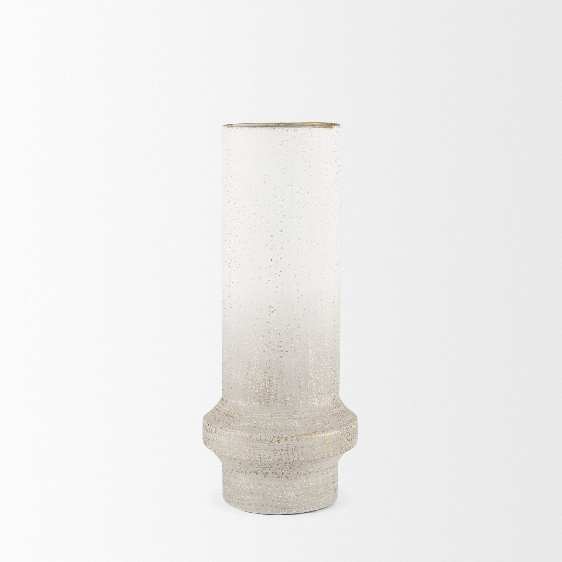 Mercana Tovah 6.7" x 6.7" x 16.3" Metal Vase