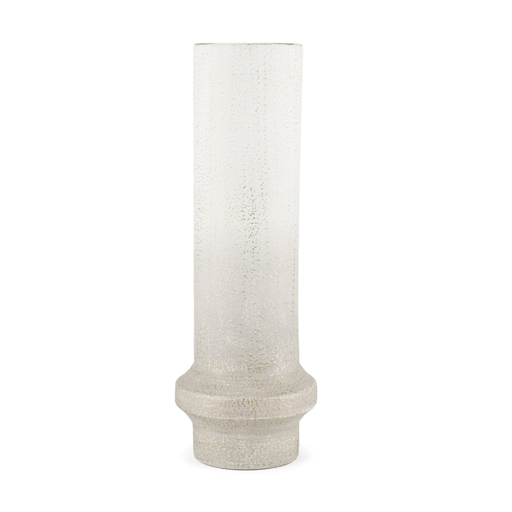 Mercana Tovah 6.7" x 6.7" x 19.5" Metal Vase