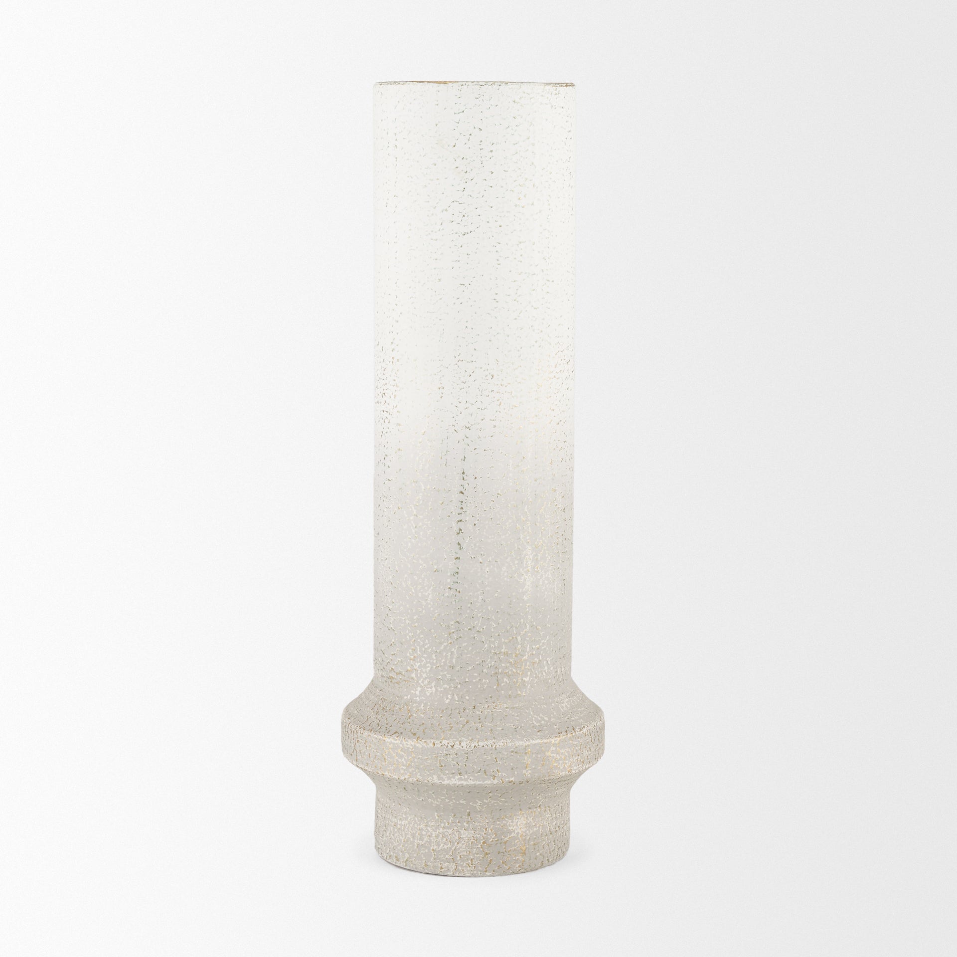 Mercana Tovah 6.7" x 6.7" x 19.5" Metal Vase