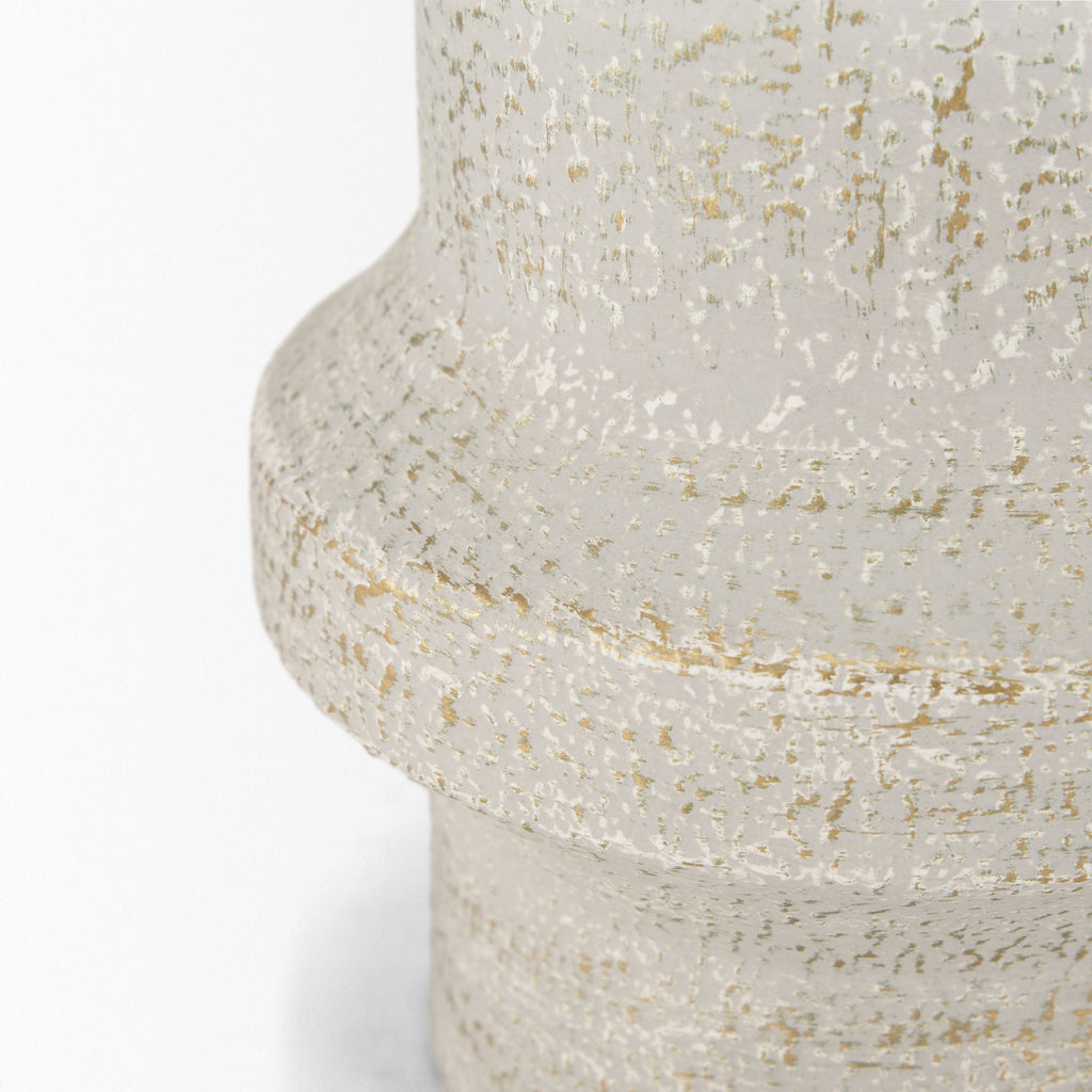 Mercana Tovah 6.7" x 6.7" x 16.3" Metal Vase