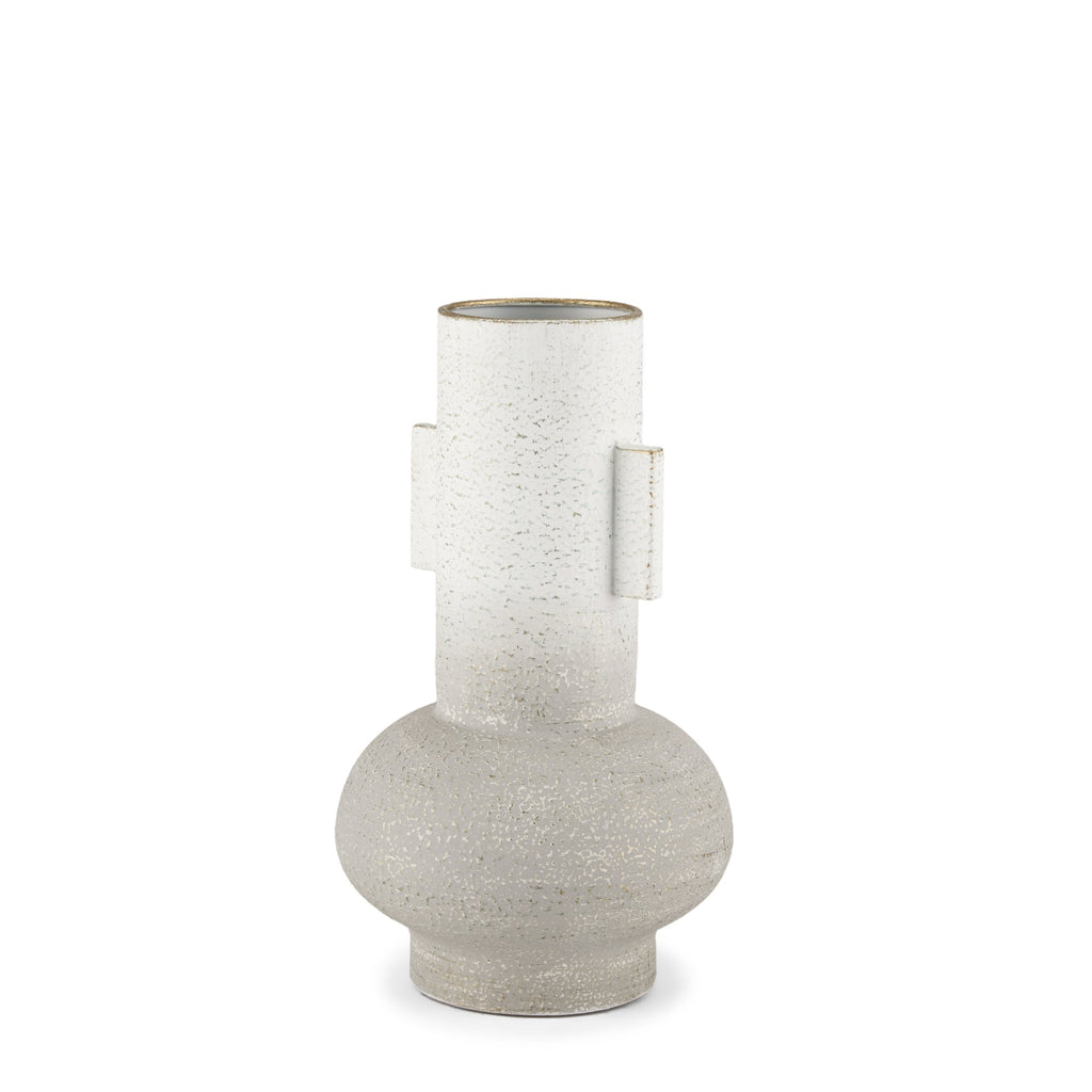 Mercana Torres 7.9" x 7.9" x 12.6" Metal Vase