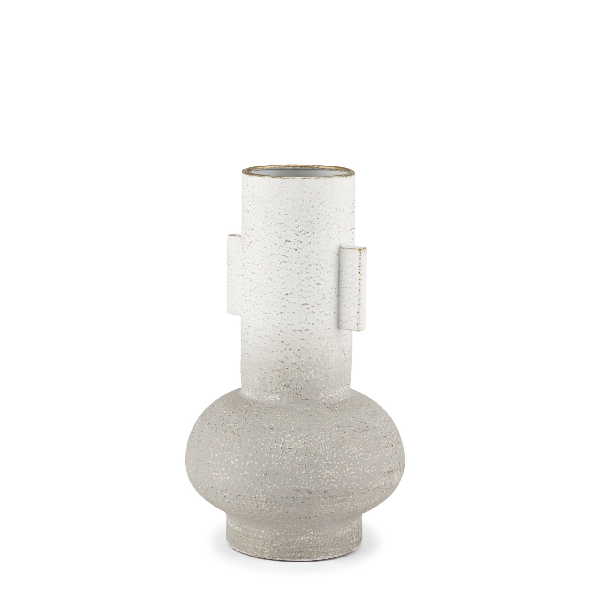 Mercana Torres 7.9" x 7.9" x 12.6" Metal Vase