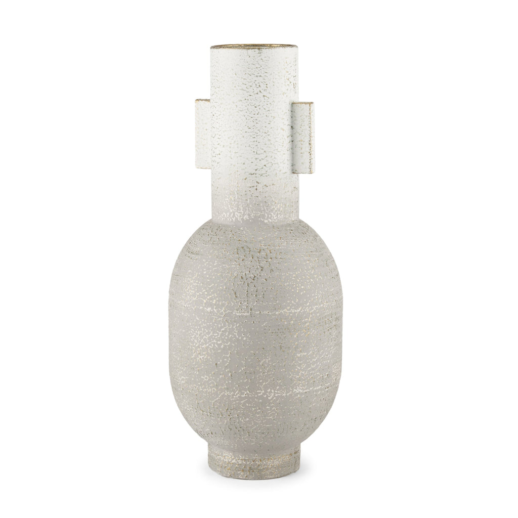 Mercana Torres 6.3" x 6.3" x 15.8" Metal Vase