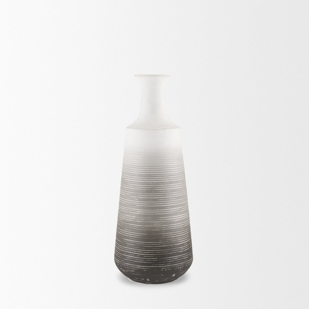 Mercana Toru 7.9" x 7.9" x 19.9" Metal Vase