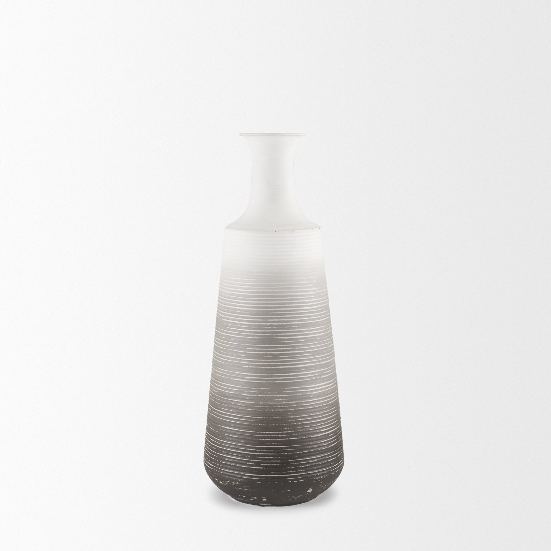 Mercana Toru 7.9" x 7.9" x 19.9" Metal Vase